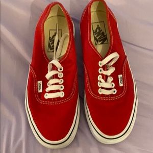 Red Vans